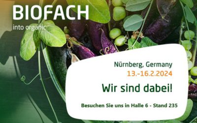 Biofach 2024 – Wir sind wieder dabei